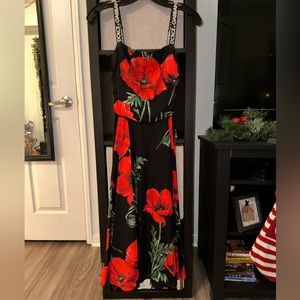 DG Black Dress w/ slit - Worn once